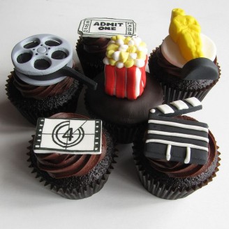 Movie time cupcakes Birthday Gifts Delivery Jaipur, Rajasthan